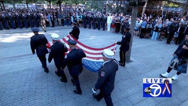 9/11 Remembrance ceremony begins in Lower Manhattan