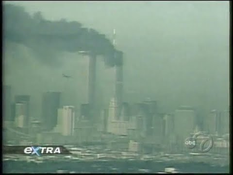 Farthest Video of 2nd Plane Hit