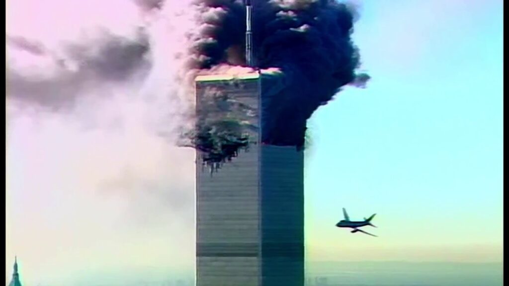 1st Plane Hit Witnesses in the Air, w/ RADAR