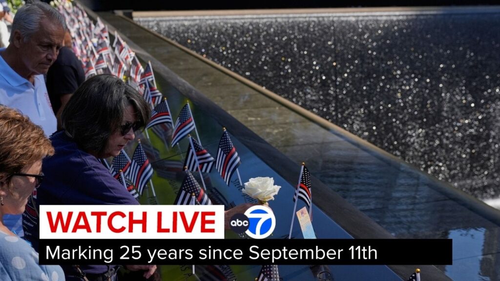 LIVE | 9/11 Memorial & Museum's plan to commemorate 25 years since 9/11